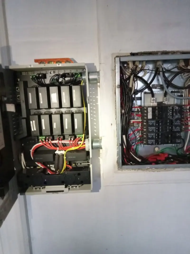 Electrical panel upgrade completed for Carbon Monoxide Detector Installation in Jenner